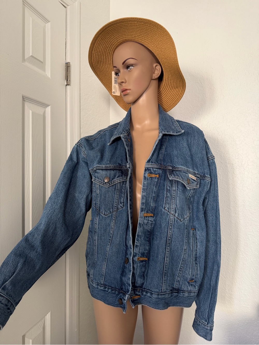 Michael Kors Men's Medium Blue Denim Jacket